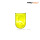 Hi Viz Yellow Led Magnetic Clip dla dzieci